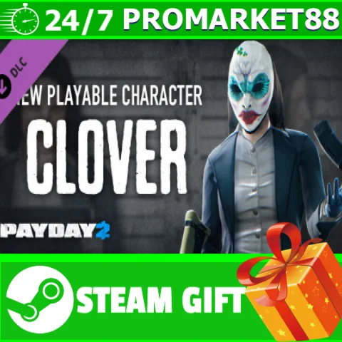 ⭐️ВСЕ СТРАНЫ⭐️ PAYDAY 2: Clover Character Pack STEAM