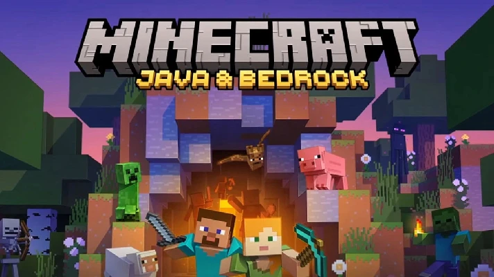 MINECRAFT: JAVA & BEDROCK (KEY FOR PC/ALL COUNTRIES)