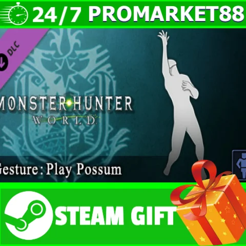 ⭐️ Monster Hunter: World - Gesture: Play Possum STEAM