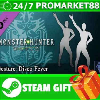 ⭐ ️ Monster Hunter: World - Gesture: Disco Fever STEAM