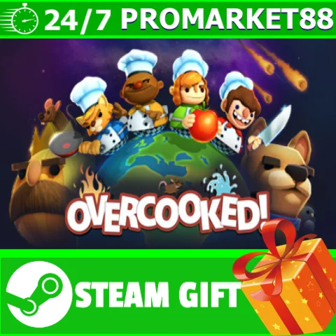⭐️ВСЕ СТРАНЫ+РОССИЯ⭐️ Overcooked Steam Gift