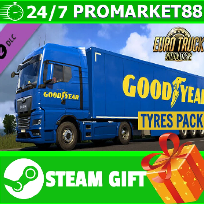 ⭐️ Euro Truck Simulator 2 Goodyear Tyres Pack STEAM