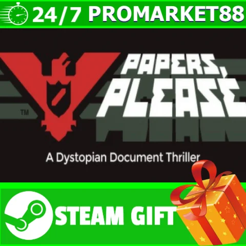 ⭐️ВСЕ СТРАНЫ+РОССИЯ⭐️ Papers Please Steam Gift