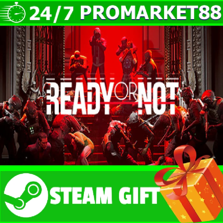 ⭐️ ALL REGIONS⭐️ Ready Or Not Steam GIFT