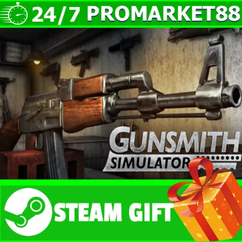 ⭐️ВСЕ СТРАНЫ+РОССИЯ⭐️ Gunsmith Simulator Steam Gift