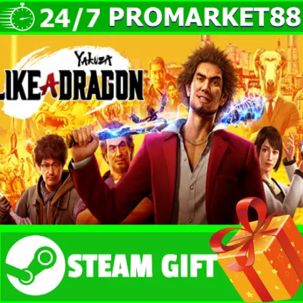 ⭐ ️ ВСЕ СТРАНЫ+РОССИЯ ⭐ ️ Yakuza Like a Dragon Steam Gift