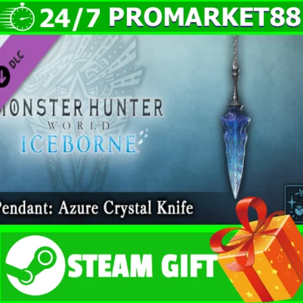 ⭐ ️ Monster Hunter World Iceborne Pendant Azure Crystal