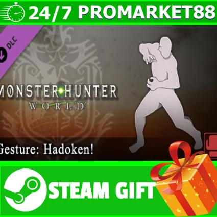 ⭐ ️ Monster Hunter: World - Gesture: Hadoken! STEAM