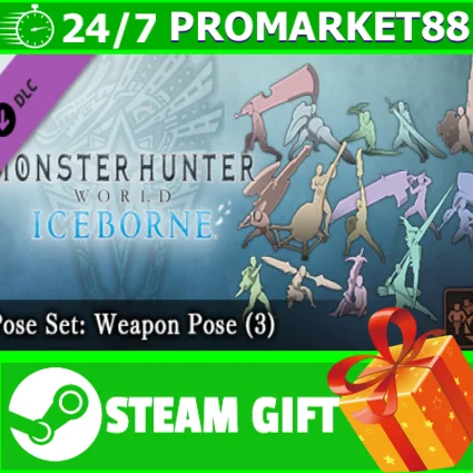 ⭐ ️ Monster Hunter: World - Pose Set: Weapon Pose (3)
