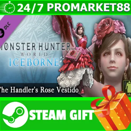 ⭐ ️ Monster Hunter: World - The Handler's Rose Vestido