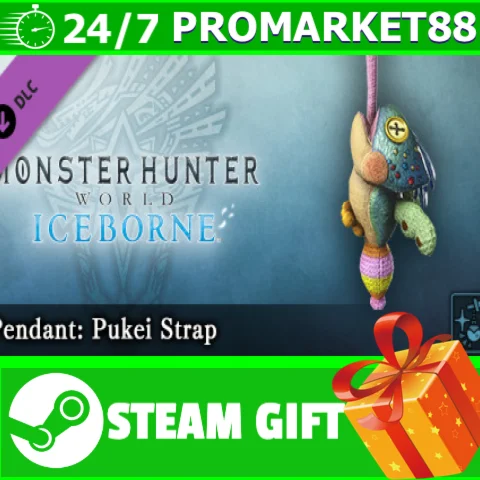 ⭐️ Monster Hunter World Iceborne Pendant Pukei Strap
