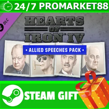 ⭐ ️ Hearts of Iron IV: Allied Speeches Music Pack STEAM