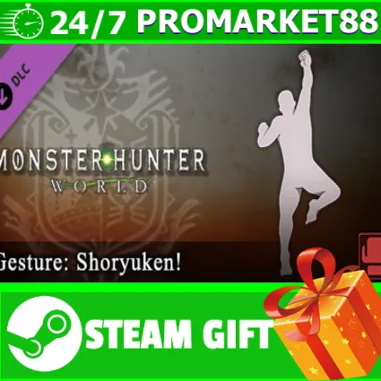 ⭐ ️ Monster Hunter: World - Gesture: Shoryuken! STEAM