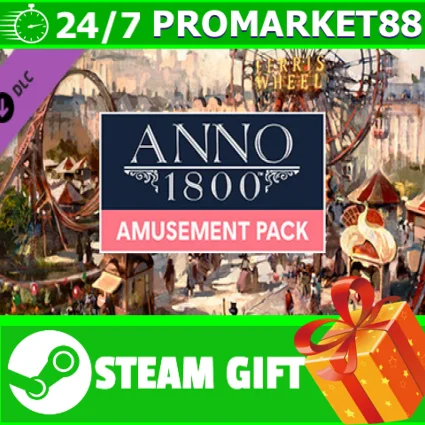 ⭐ ️ВСЕ СТРАНЫ+РОССИЯ ⭐ ️ Anno 1800 - Amusements Pack STEAM