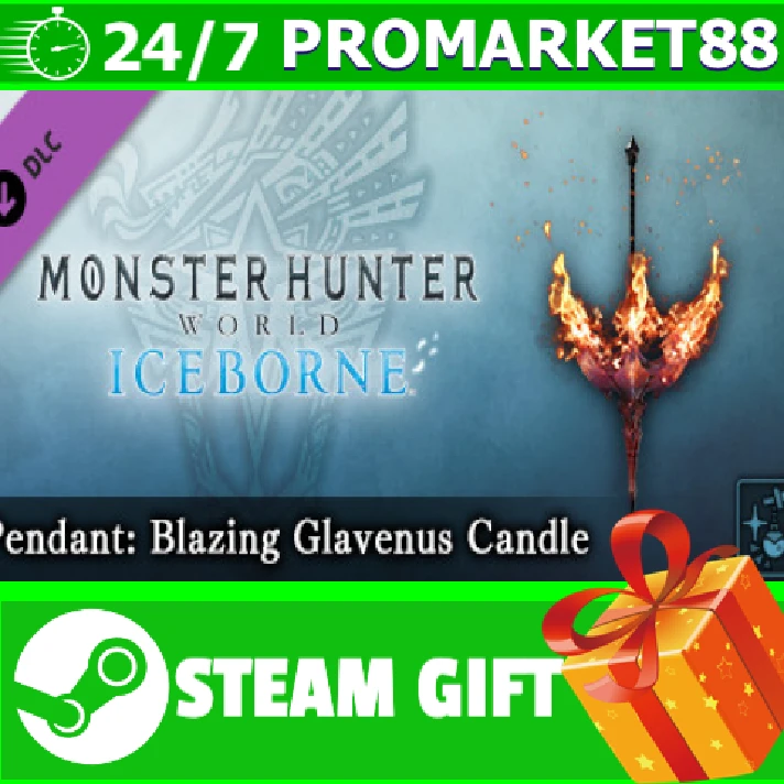 ⭐️ Monster Hunter World Iceborne Pendant Blazing Glaven