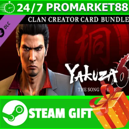 ⭐ ️ Yakuza 6 The Song of Life Clan Creator Card Bundle