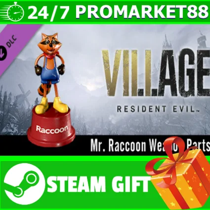 ⭐ ️ Resident Evil Village - Mr. Raccoon Weapon Charm