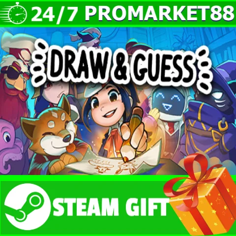 ⭐️ВСЕ СТРАНЫ+РОССИЯ⭐️ Draw & Guess Steam Gift