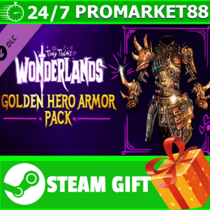 ⭐ ️ Tiny Tina's Wonderlands: Golden Hero Armor Pack