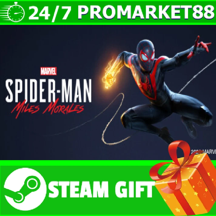 ⭐️ ALL REGIONS⭐️ Marvels Spider Man Miles Morales STEAM