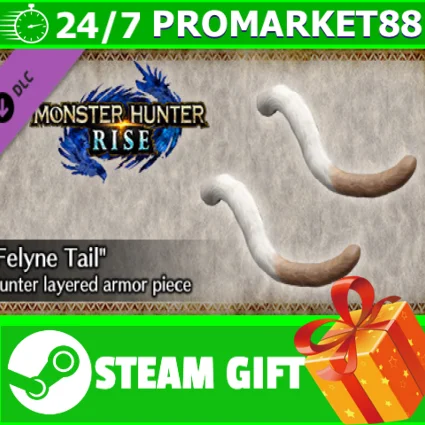 ⭐ ️ MONSTER HUNTER RISE "Felyne Tail" Hunter layered arm