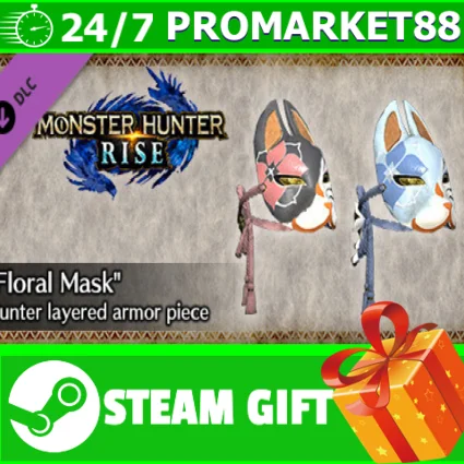 ⭐ ️ MONSTER HUNTER RISE "Floral Mask" Hunter layered arm