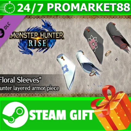 ⭐ ️ MONSTER HUNTER RISE "Floral Sleeves" Hunter layered