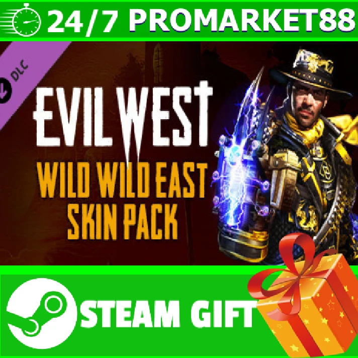 ⭐️GIFT STEAM⭐️ Evil West Wild Wild East Skin Pack