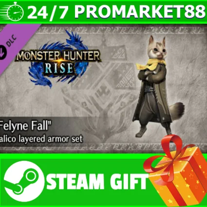 ⭐ ️ Monster Hunter Rise "Felyne Fall" Palico Layered Arm