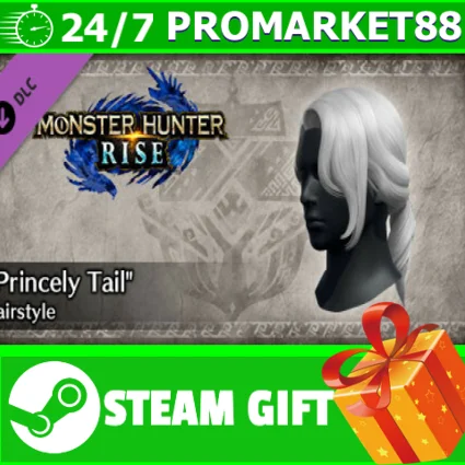 ⭐ ️ Monster Hunter Rise - "Princely Tail" hairstyle