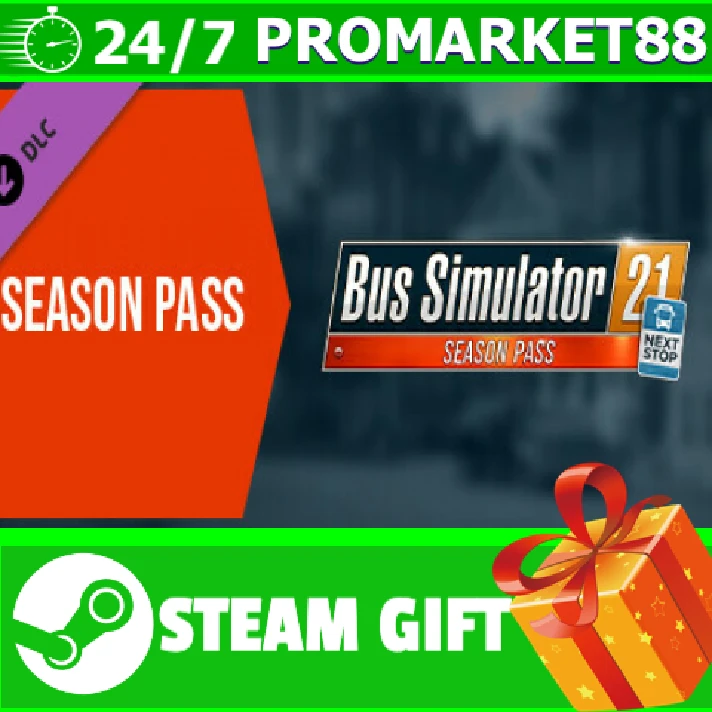 ⭐️GIFT STEAM⭐️ Bus Simulator 21 Next Stop Season Pass