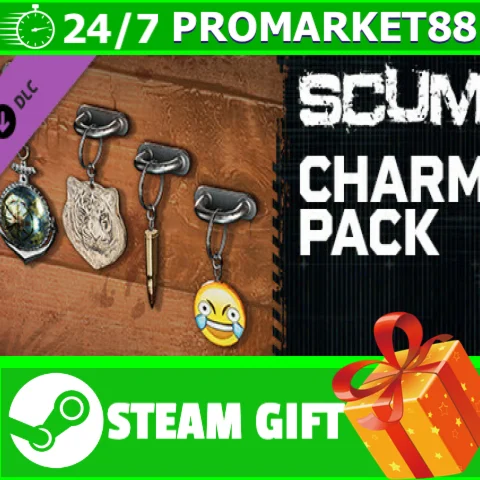 ⭐️ВСЕ СТРАНЫ+РОССИЯ⭐️ SCUM Charms pack Steam Gift