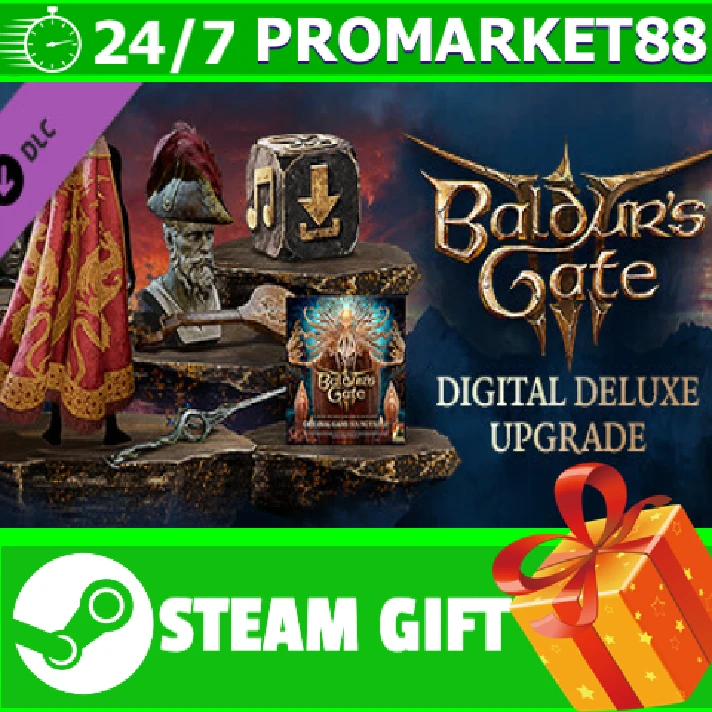 ⭐️ Baldur´s Gate 3 Digital Deluxe Edition DLC STEAM