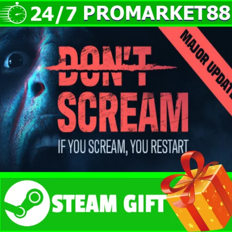⭐️ВСЕ СТРАНЫ+РОССИЯ⭐️ DON'T SCREAM Steam Gift