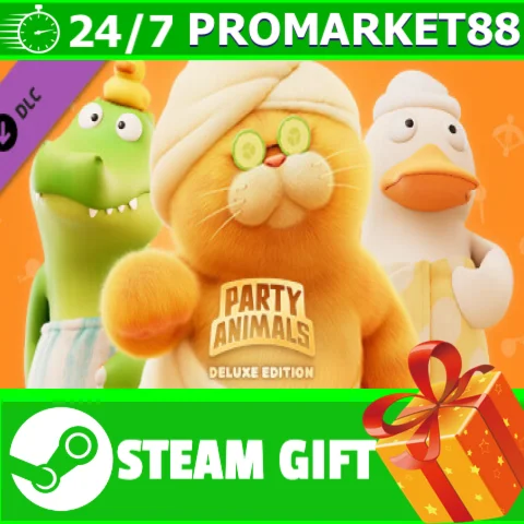 ⭐️ВСЕ СТРАНЫ+РОССИЯ⭐️ Party Animals - Deluxe Pack STEAM