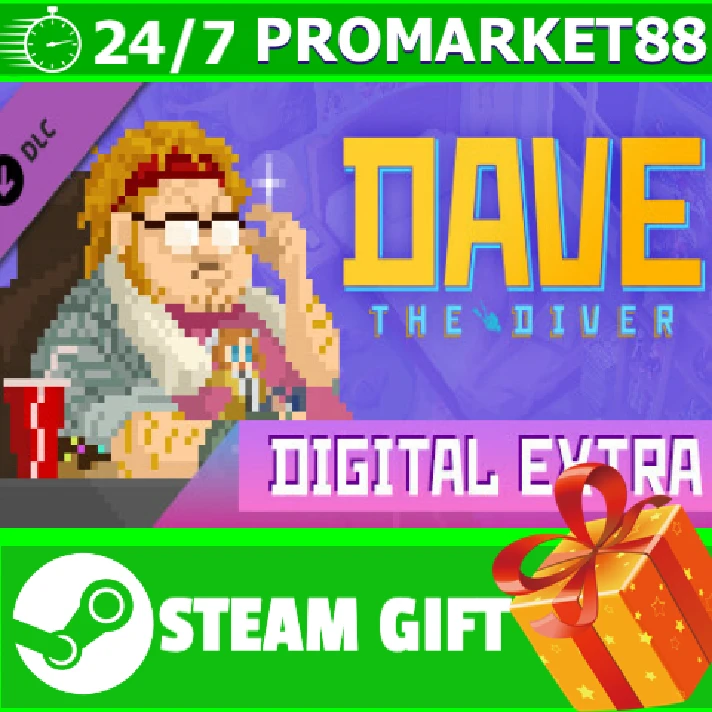 ⭐️ALL COUNTRIES⭐️ DAVE THE DIVER Digital Extra STEAM