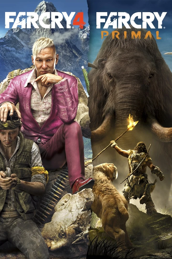 ☀️FAR CRY 4 + FAR CRY PRIMAL BUNDLE XBOX💵