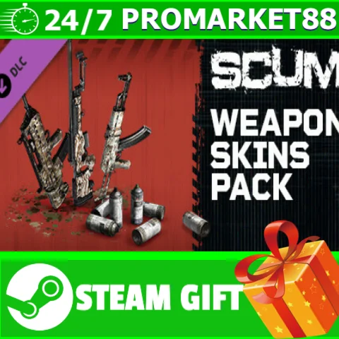⭐️ВСЕ СТРАНЫ+РОССИЯ⭐️ SCUM Weapon Skins pack Steam Gift