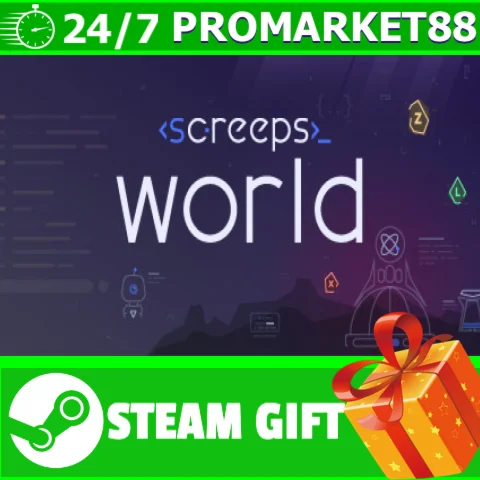⭐️ВСЕ СТРАНЫ+РОССИЯ⭐️ Screeps: World Steam Gift