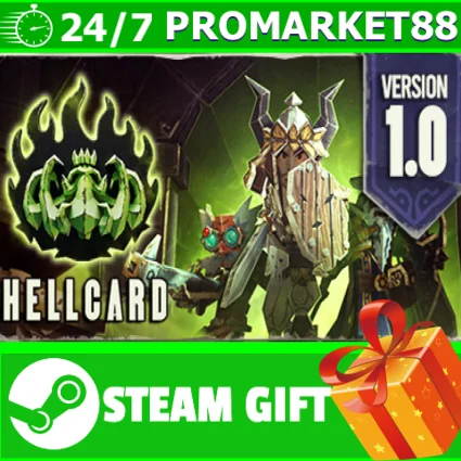 ⭐ ️ВСЕ СТРАНЫ+РОССИЯ ⭐ ️ HELLCARD Steam Gift