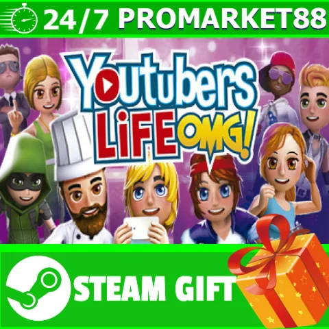 ⭐️ВСЕ СТРАНЫ+РОССИЯ⭐️ Youtubers Life Steam Gift
