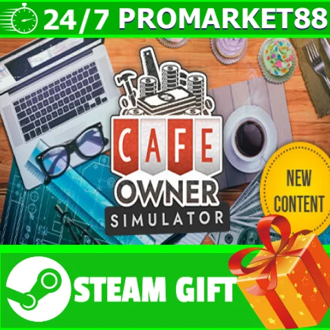 ⭐️ВСЕ СТРАНЫ+РОССИЯ⭐️ Cafe Owner Simulator Steam Gift