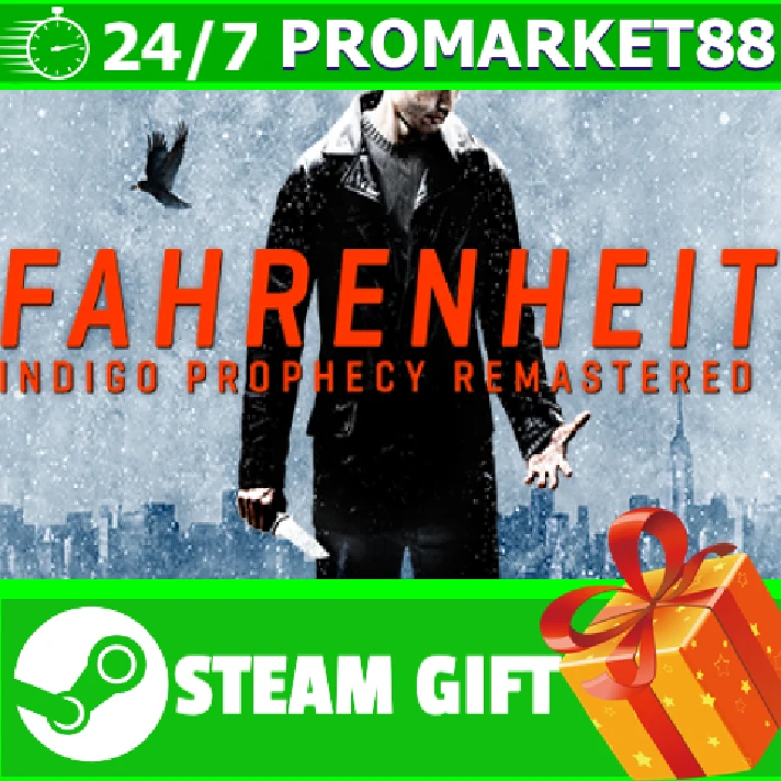 ⭐️GIFT STEAM⭐️ Fahrenheit Indigo Prophecy Remastered