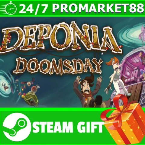 ⭐️ВСЕ СТРАНЫ+РОССИЯ⭐️ Deponia Doomsday Steam Gift