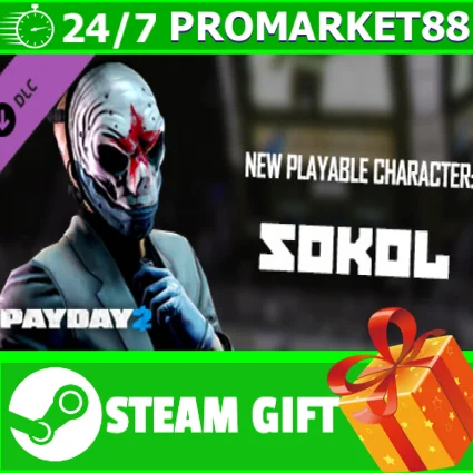 ⭐ ️ВСЕ СТРАНЫ ⭐ ️ PAYDAY 2: Sokol Character Pack STEAM