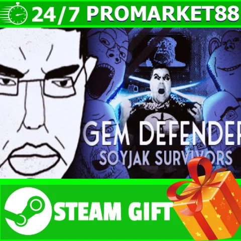 ⭐️ВСЕ СТРАНЫ⭐️ Gem Defender: Soyjak Survivors STEAM