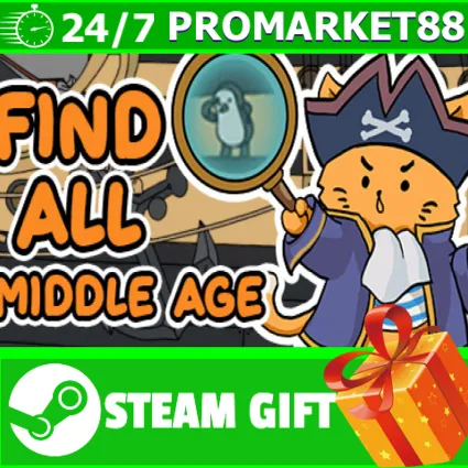 ⭐ ️ВСЕ СТРАНЫ+РОССИЯ ⭐ ️ FIND ALL 2: Middle Ages STEAM