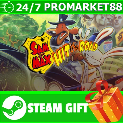⭐️ВСЕ СТРАНЫ+РОССИЯ⭐️ Sam & Max Hit the Road Steam Gift