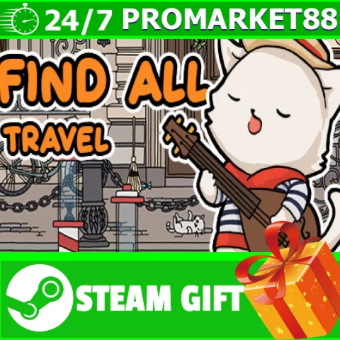 ⭐️ВСЕ СТРАНЫ+РОССИЯ⭐️ FIND ALL 3: Travel Steam Gift