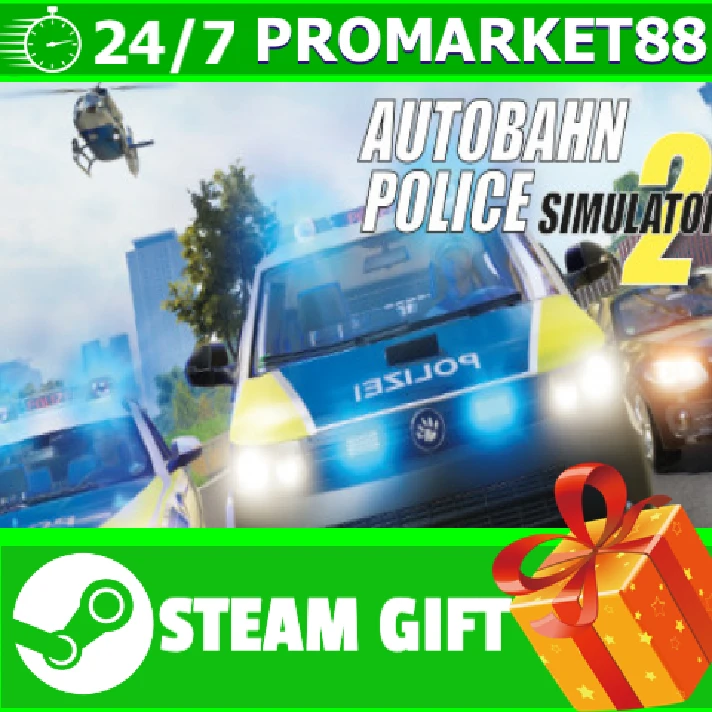 ⭐️ALL COUNTRIES⭐️ Autobahn Police Simulator 2 STEAM GIF